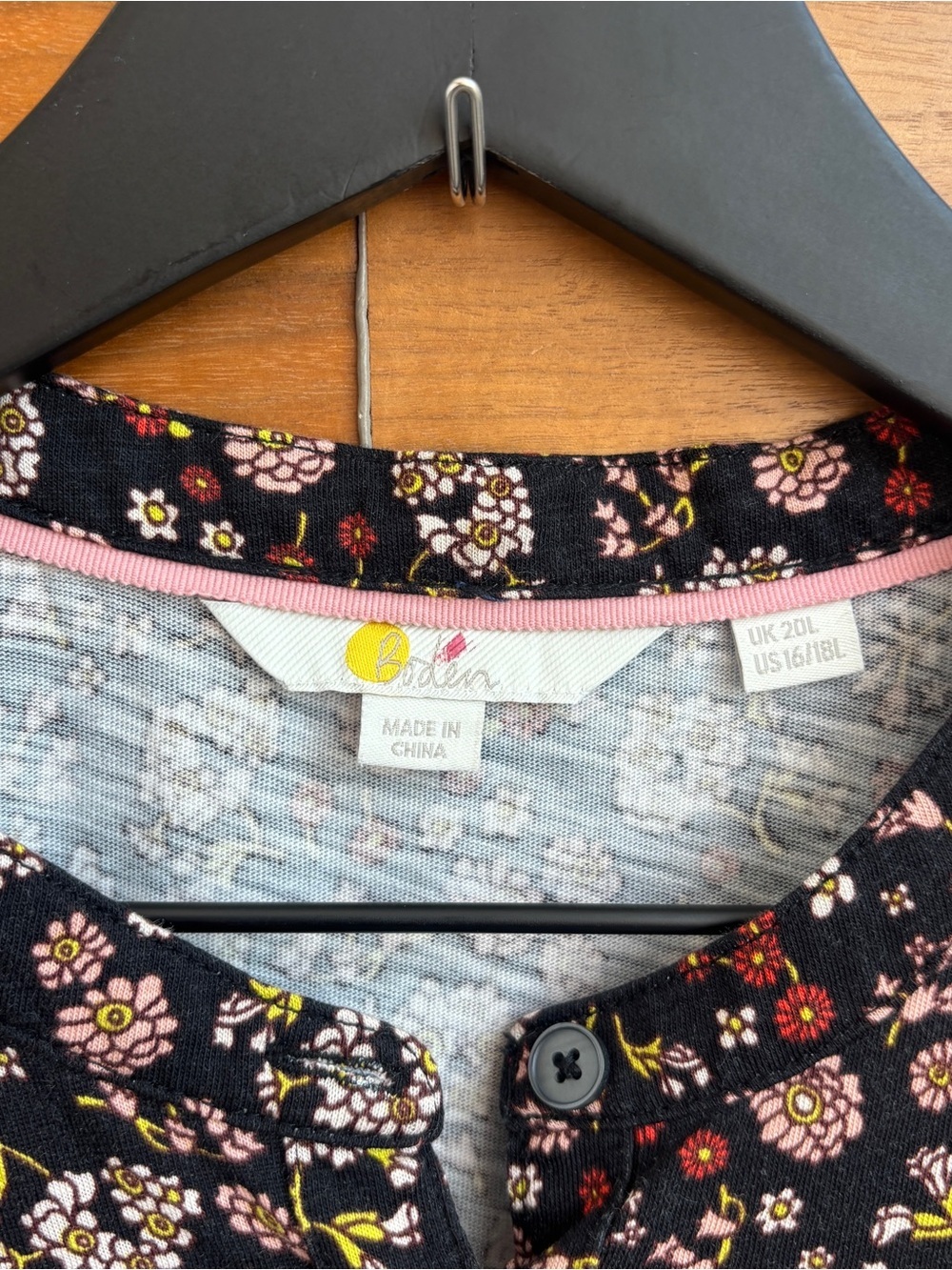 Boden Floral Mini Dress, Size 16 - Picture 4 of 13